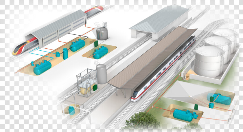 Rainwater Harvesting Railway Station  HD Png DownloadTransparent PNG