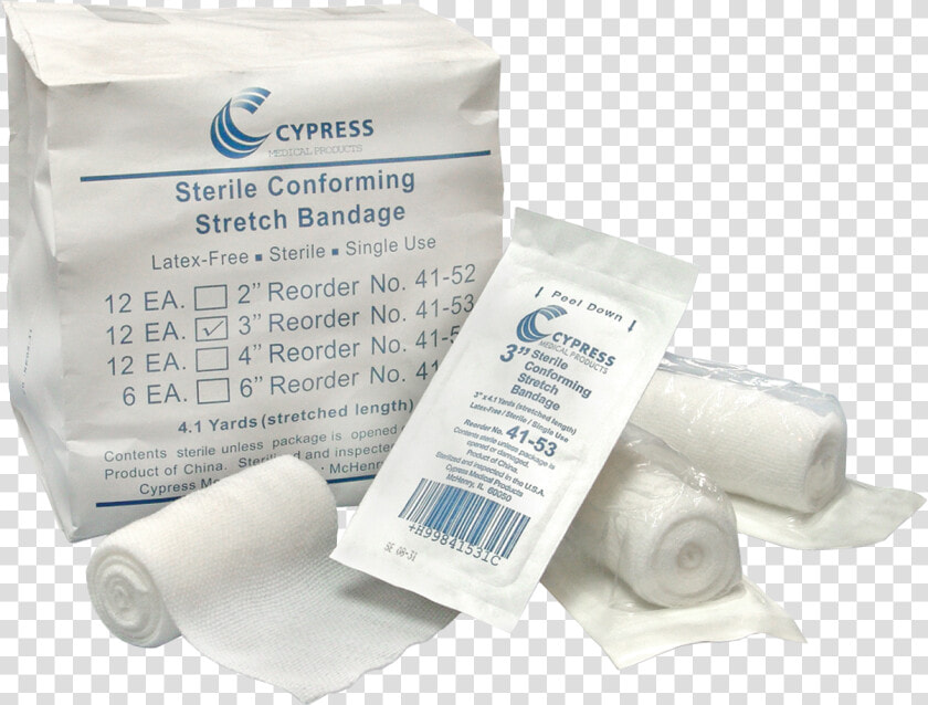 Stretch Conforming Bandages Sterile  HD Png DownloadTransparent PNG