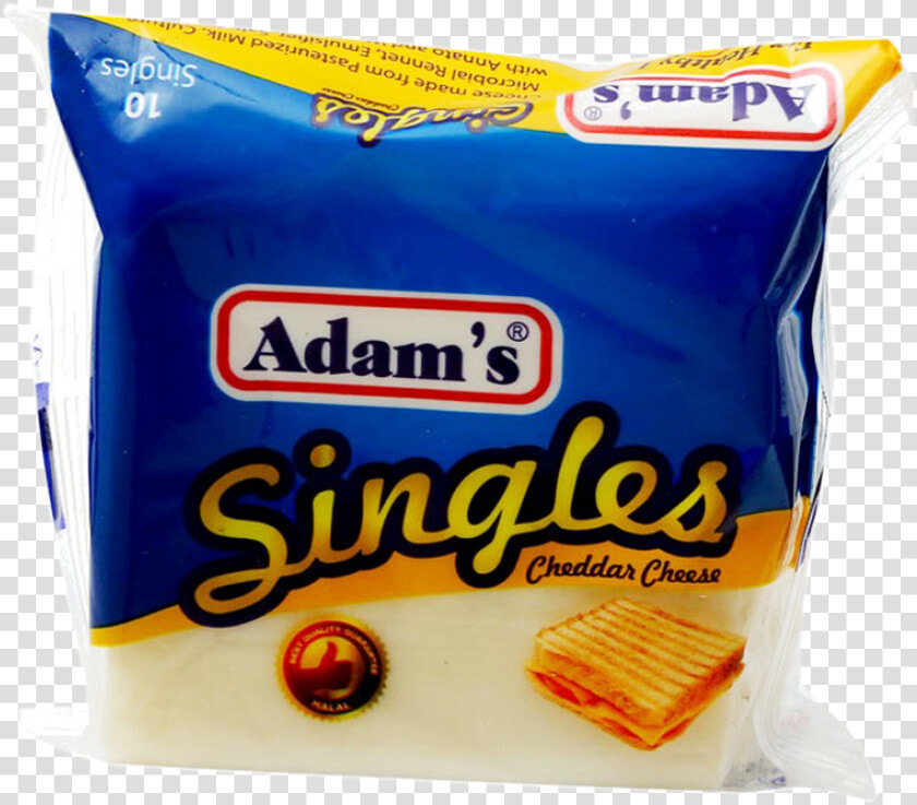 Adam S Singles Cheddar Cheese 200 Gm   Pakistan  HD Png DownloadTransparent PNG