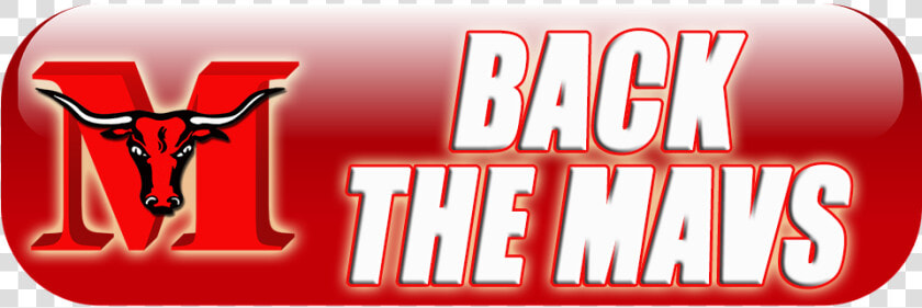 Back The Mavs   Marshall High School  HD Png DownloadTransparent PNG