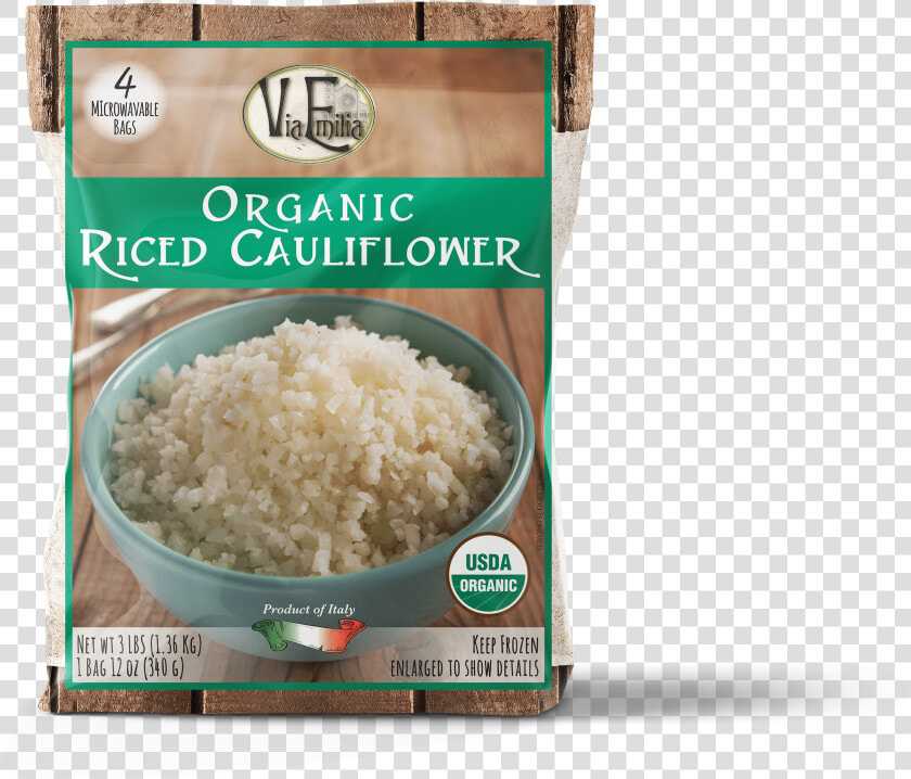 Costco Frozen Cauliflower Via Emilia I Bag  HD Png DownloadTransparent PNG