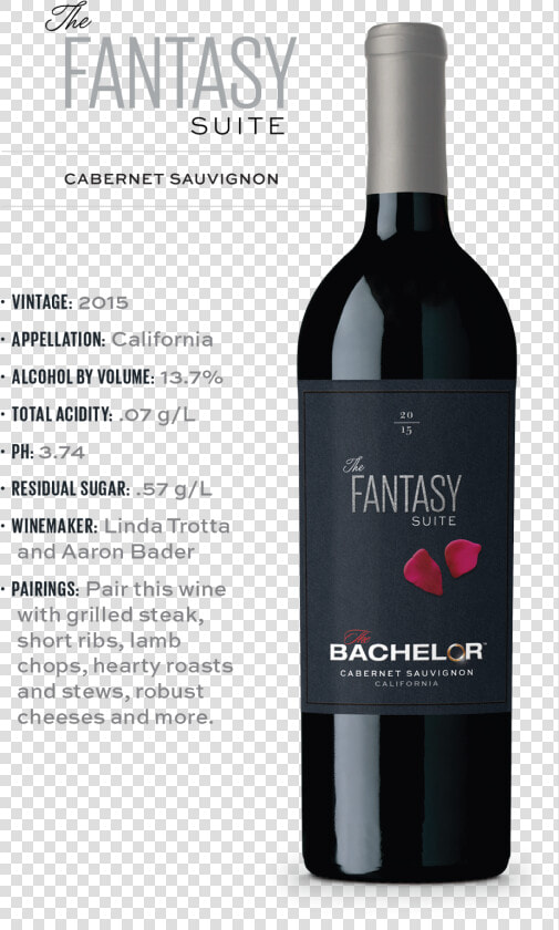 The Fantasy Suite   Fantasy Suite Bachelor Wine  HD Png DownloadTransparent PNG