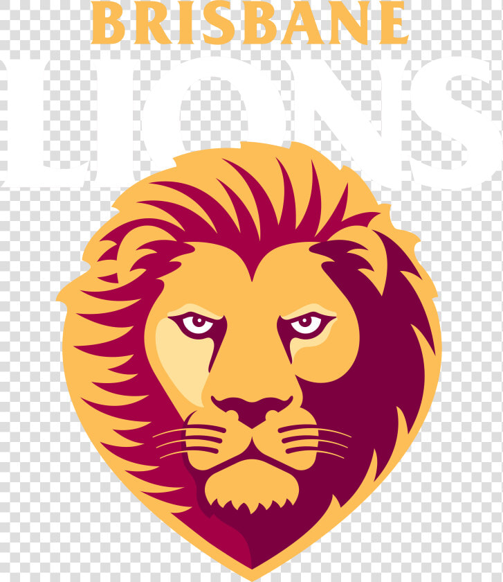 Brisbane Lions Logo  White Letters   Brisbane Lions Vs North Melbourne  HD Png DownloadTransparent PNG