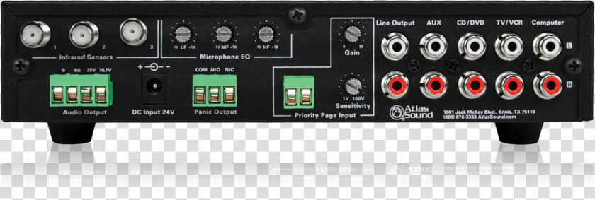 Amplifier Audio With Priority Line Input  HD Png DownloadTransparent PNG