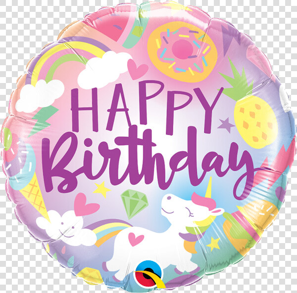 Baloon Foil Happy Birthday  HD Png DownloadTransparent PNG