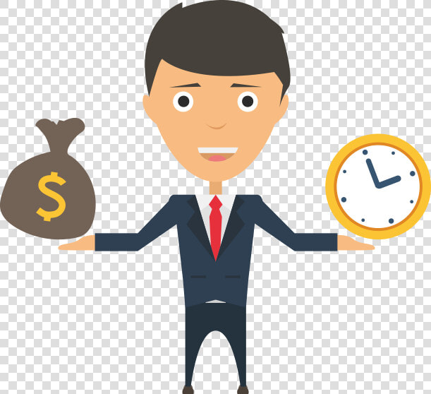 Time Money Image Picture Cartoon No Background Clipart   Money And Time Cartoon  HD Png DownloadTransparent PNG