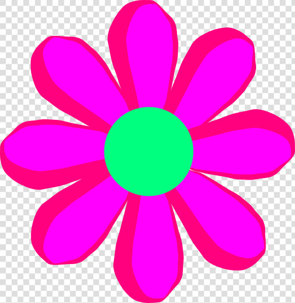 Flower Cartoon Pink Svg Clip Arts   Flower Clip Art  HD Png DownloadTransparent PNG