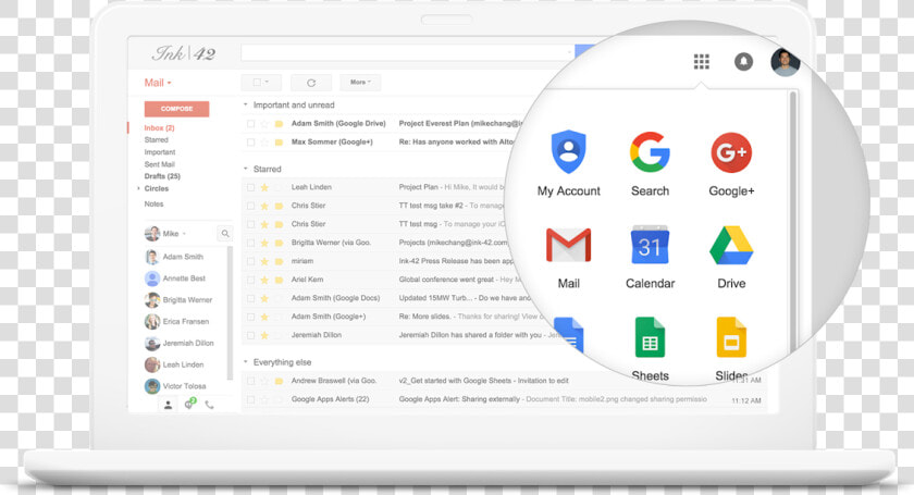 Gsuite Laptop Launchpad   G Suite  HD Png DownloadTransparent PNG