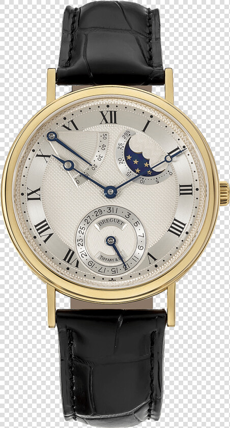 Classique Power Reserve Moon Phase Yellow Gold Automatic   Breguet  HD Png DownloadTransparent PNG