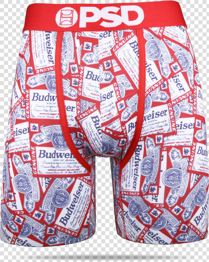 Budweiser Boxer Briefs For Men Class   Psd Underwear  HD Png DownloadTransparent PNG