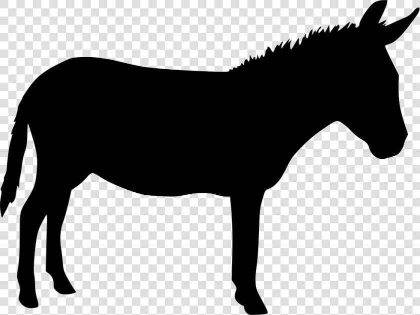 Donkey Computer Icons Desktop Wallpaper   Donkey Silhouette Png  Transparent PngTransparent PNG