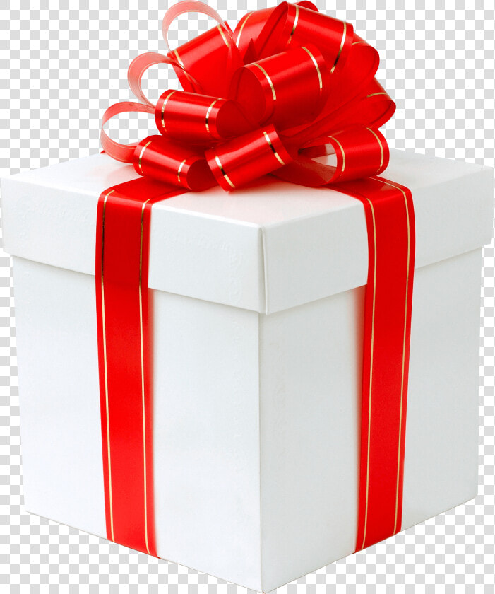 Gold Red Ribbon Gift   Free Gift Box Png  Transparent PngTransparent PNG