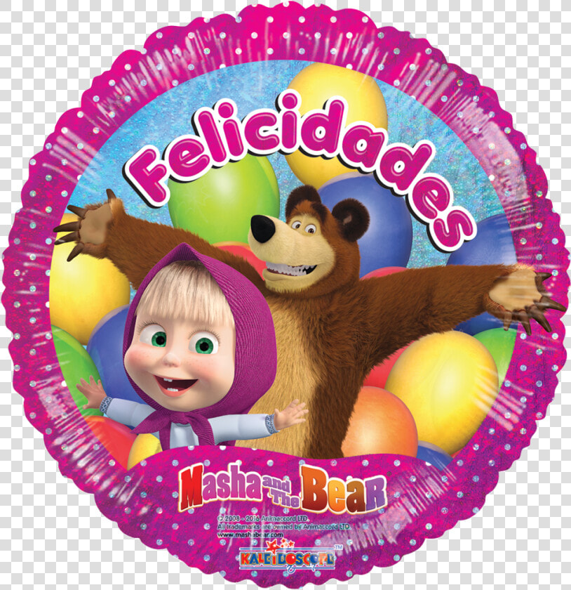 Transparent Masha Y El Oso Png   Masha Y El Oso Feliz Cumpleaños  Png DownloadTransparent PNG