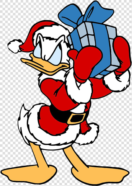 Donald Duck And Daisy Duck Christmas  HD Png DownloadTransparent PNG