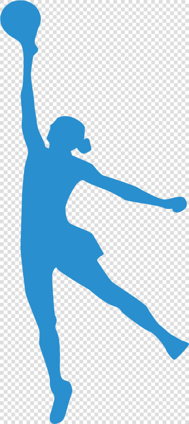 Netball Silhouette  HD Png DownloadTransparent PNG