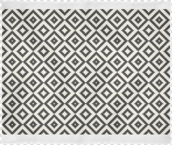 Aztec Diamond Pattern  Black Ivory  Graphic Print Blanket    Graphic Print Black And White  HD Png DownloadTransparent PNG