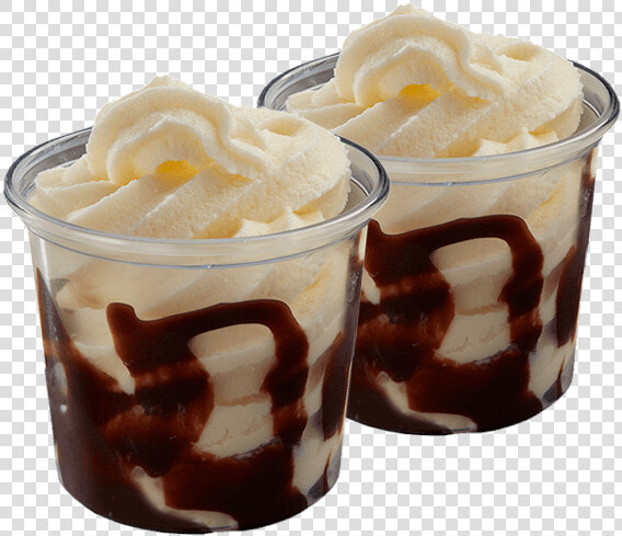 2 Choc Sundaes   Ice Cream Sundae Transparent Background  HD Png DownloadTransparent PNG