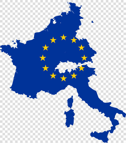 Flag Map Of The European Union  HD Png DownloadTransparent PNG