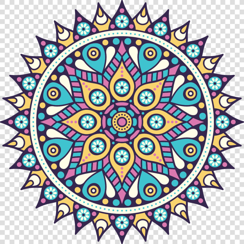 Mandala Buddhism Icon   Vector Mandala Coloring Book  HD Png DownloadTransparent PNG