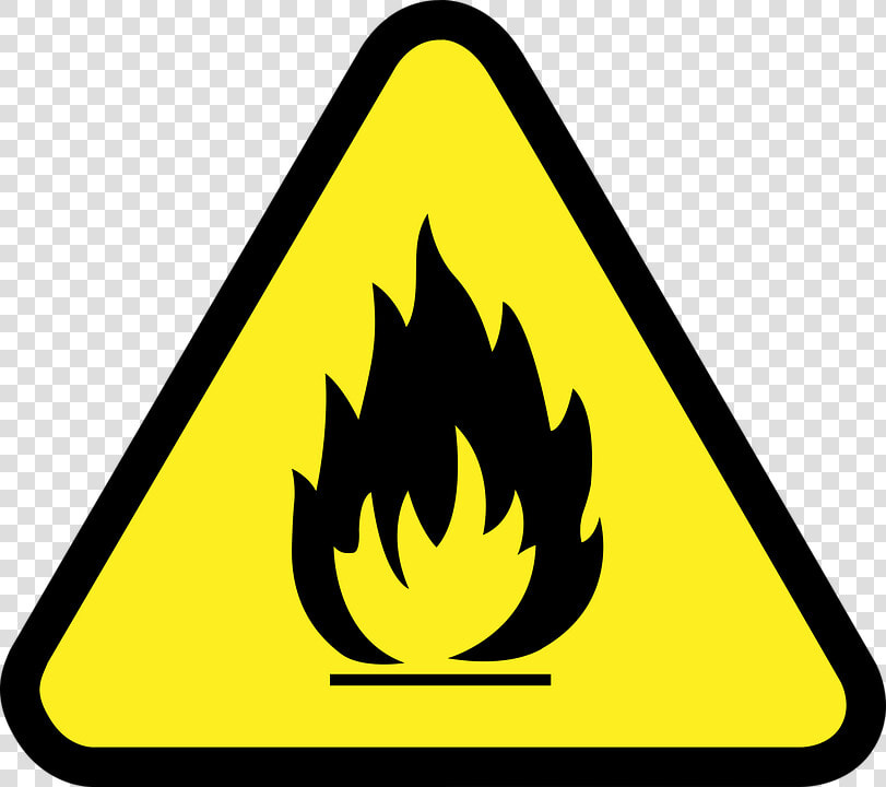 A Local Man Was Injured In A Flash Explosion From The   Risk Of Fire Sign  HD Png DownloadTransparent PNG