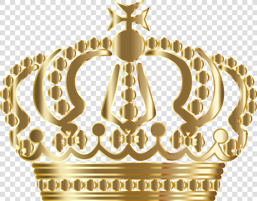 Golden Crown Creative Vector Illustration Png Download   Crown Logo Transparent Background  Png DownloadTransparent PNG