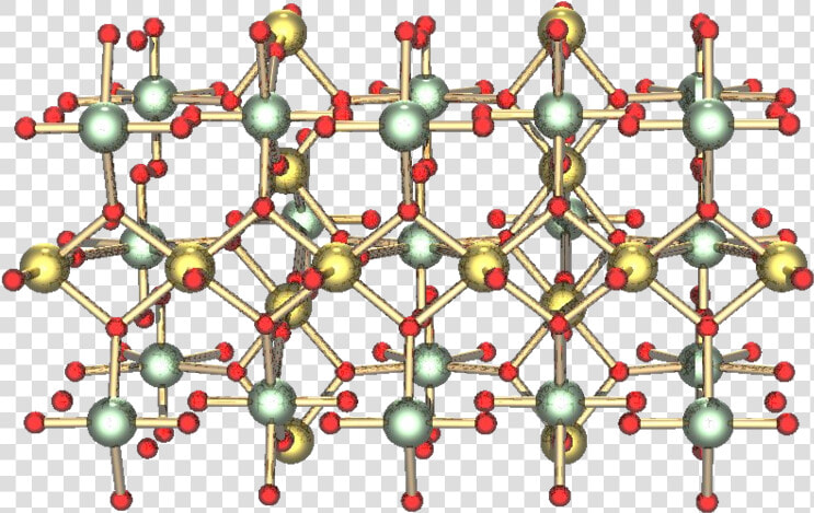 Uo3 Gamma Lattice   Sodium Acetate Crystal Lattice  HD Png DownloadTransparent PNG