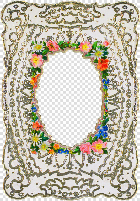 Vintage Postcards Flowers Free Photo   Wedding Photo Frame Design  HD Png DownloadTransparent PNG