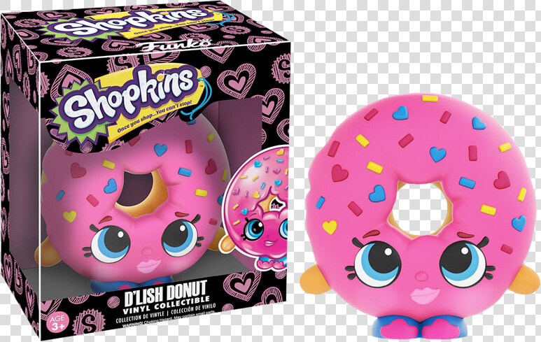 D Lish Donut 3” Vinyl Figure Main Image  HD Png DownloadTransparent PNG