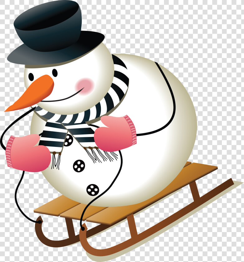 Free Download Of Snowman Png Clipart   Cute Snowman Clipart  Transparent PngTransparent PNG