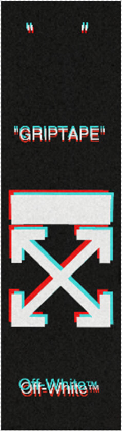 Image Of Glitch Off white Griptape   Off White Grip Tape  HD Png DownloadTransparent PNG