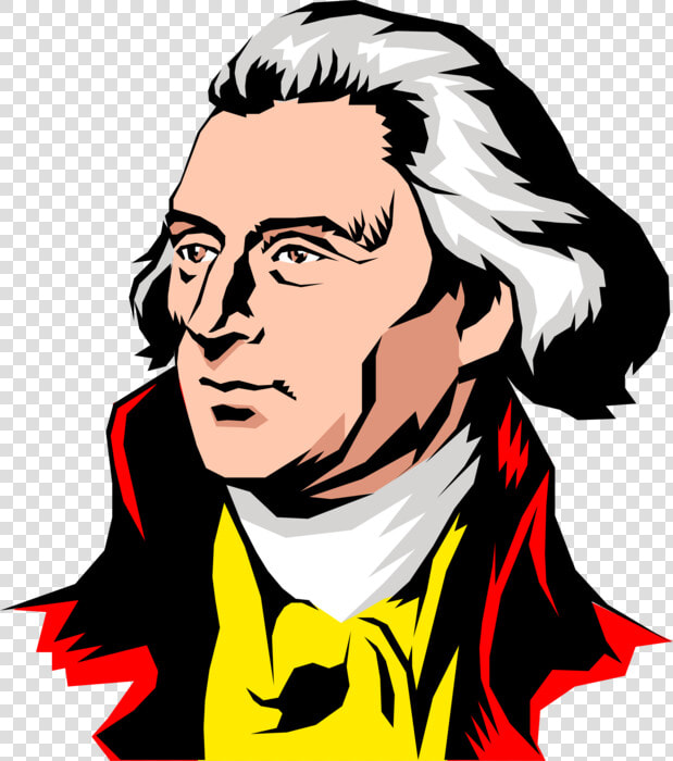 Vector Illustration Of Founding Father Thomas Jefferson   Transparent Thomas Jefferson Png  Png DownloadTransparent PNG