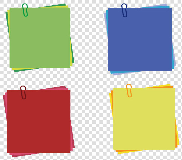 Post It Note Clip Color Sticky Notes   Post It Png Color  Transparent PngTransparent PNG