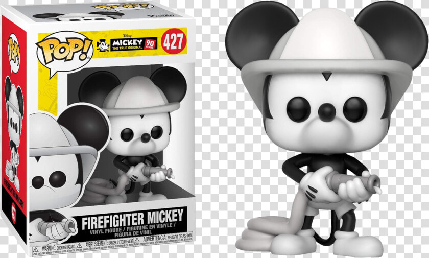 Transparent Steamboat Willie Png   Firefighter Mickey Funko Pop  Png DownloadTransparent PNG