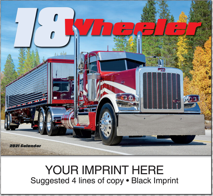 Picture Of 18 Wheeler Wall Calendar   Trailer Truck  HD Png DownloadTransparent PNG