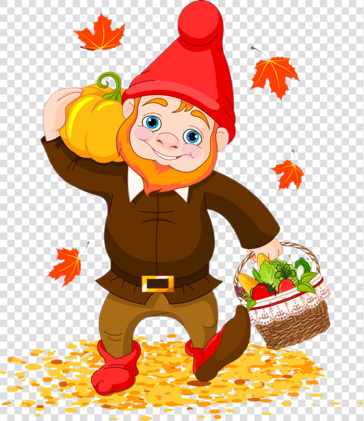 Garden Gnome Clip Art   Free Vector Garden Gnome  HD Png DownloadTransparent PNG