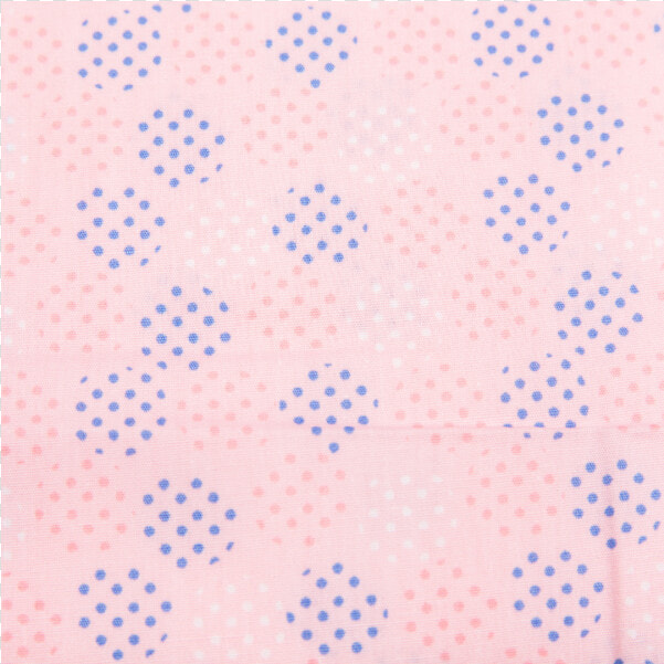 Cotton Poplin Printed Blue pink white Dots Multicolored   Polka Dot  HD Png DownloadTransparent PNG