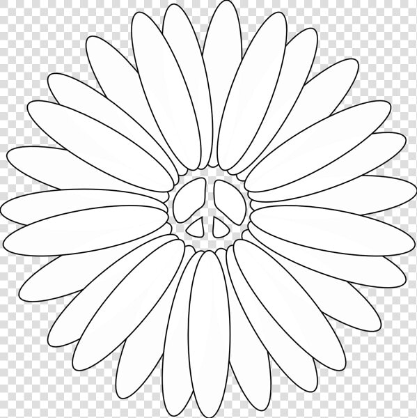 Flowers Line Art   Great Gatsby Daisy Flower  HD Png DownloadTransparent PNG