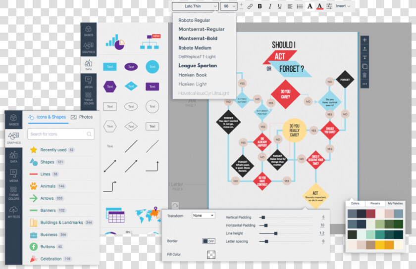 Free Flowchart Maker  HD Png DownloadTransparent PNG