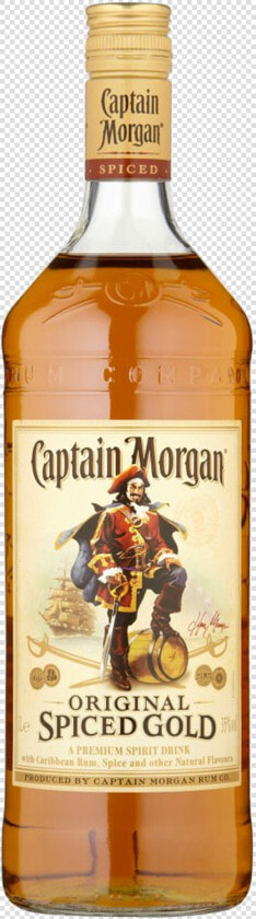 Captain Morgan Spiced Gold 1l 35   HD Png DownloadTransparent PNG