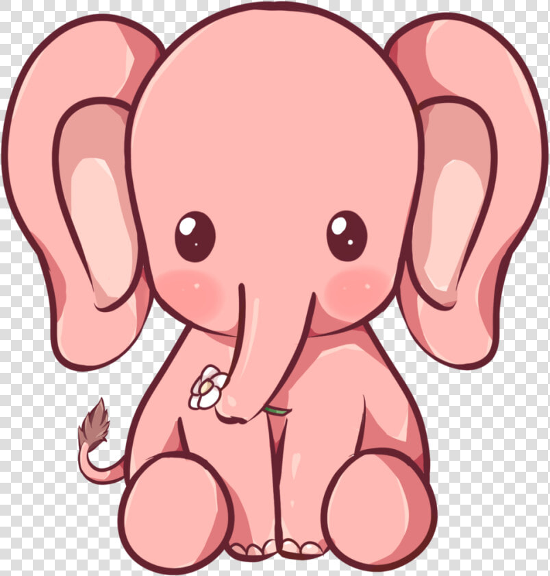 Pua Drawing Kawaii   Imagenes De Elefantes Kawaii  HD Png DownloadTransparent PNG