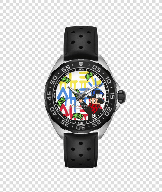 Transparent Cartoon Watch Png   Tag Heuer Alec Monopoly  Png DownloadTransparent PNG