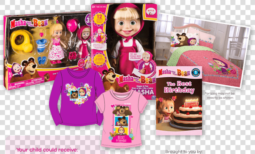 Transparent Masha And The Bear Png   Playset  Png DownloadTransparent PNG