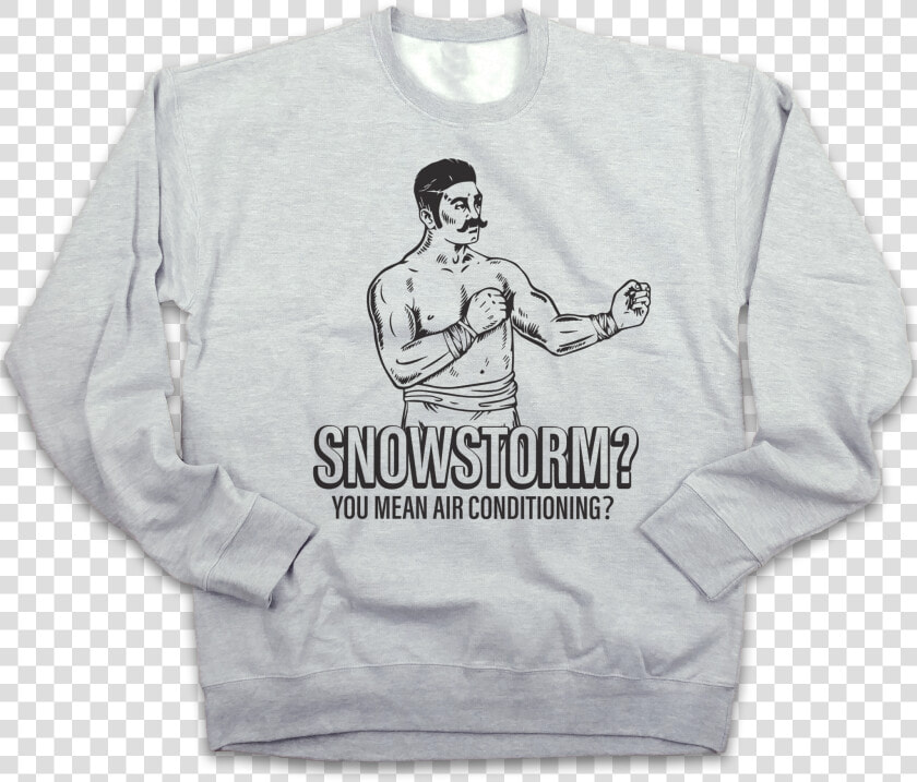 Snowstorm You Mean Air Conditioning   Long sleeved T shirt  HD Png DownloadTransparent PNG