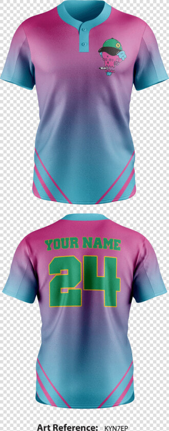 Bunts  amp  Blunts Two Button Softball Jersey   Active Shirt  HD Png DownloadTransparent PNG