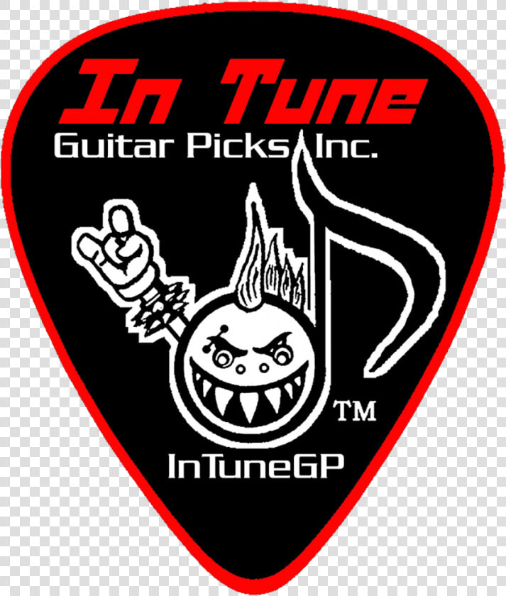 Tune Guitar Picks Logo   Png Download   Intune Guitar Picks  Transparent PngTransparent PNG