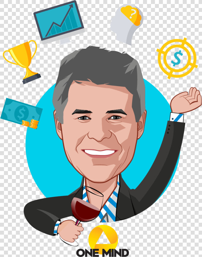 Overlay Caricature Of Garen Staglin  Who Is Speaking   Cartoon  HD Png DownloadTransparent PNG