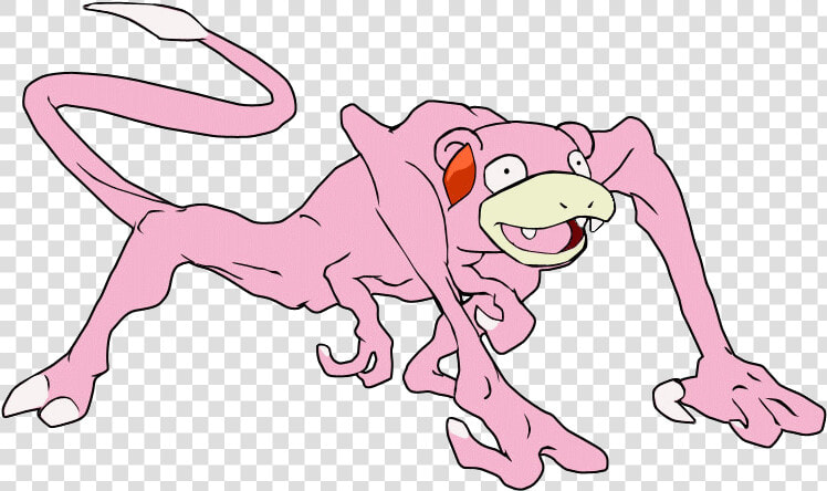 Pink Mammal Vertebrate Line Art Cartoon Nose Joint   Cartoon  HD Png DownloadTransparent PNG