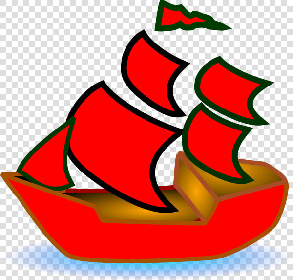 Red Boat Cliparts   Boat Clipart Royalty Free  HD Png DownloadTransparent PNG