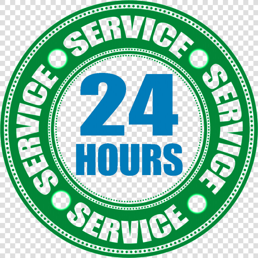 24 Hours Service Logo Png  Transparent PngTransparent PNG