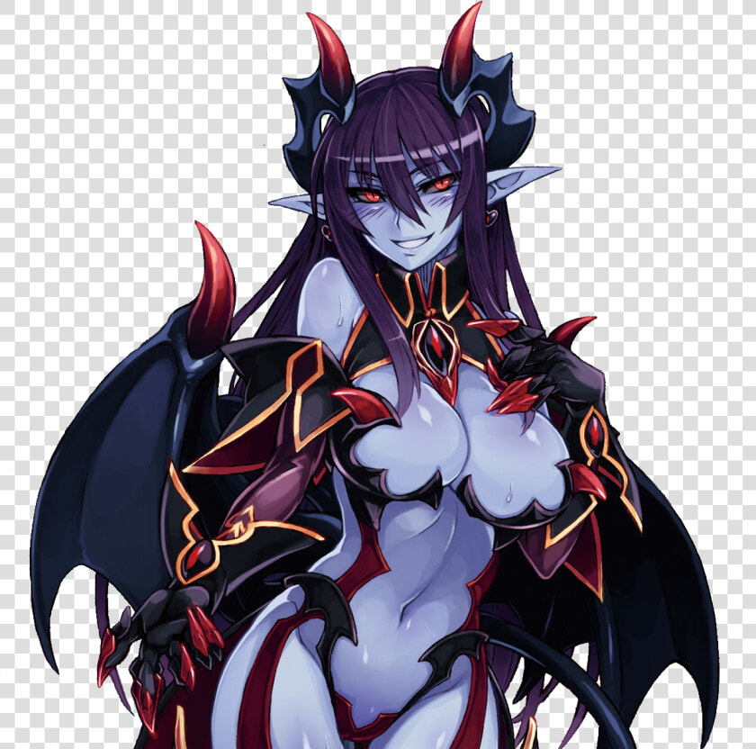 High Quality Anime Demon Girl Blank Meme Template   Monster Girl Encyclopedia  HD Png DownloadTransparent PNG